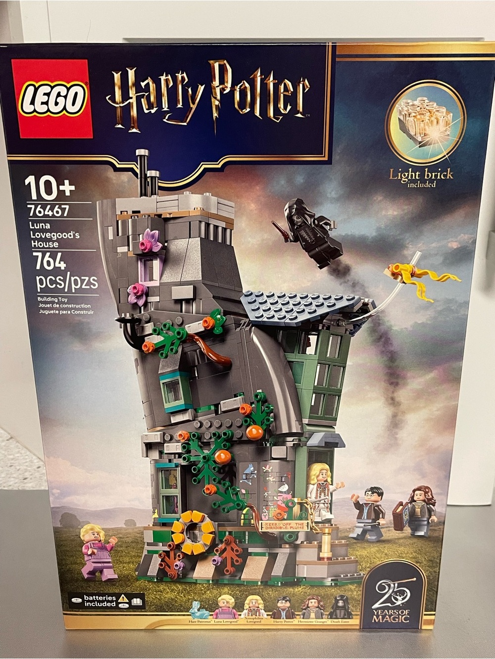 LEGO Harry Potter Luna Lovegood's House Building Set - Green, Gray, Orange